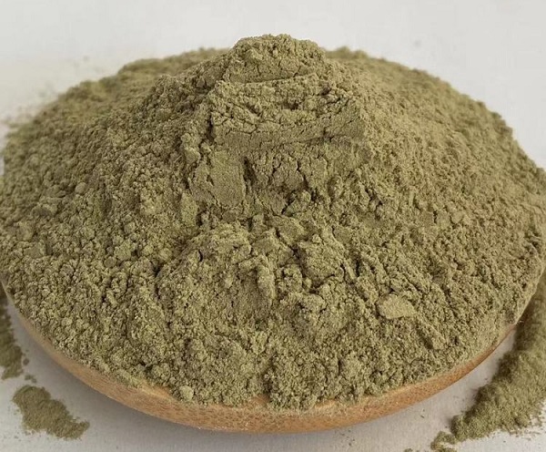 Braunes Kelp-Algenpulver